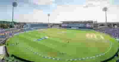 Yorkshire Cricket Ground blurred poster image