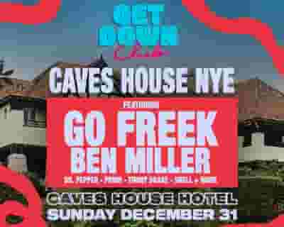 CAVES HOUSE NYE 2023 tickets blurred poster image