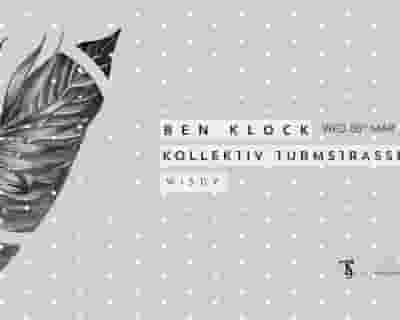 Jenja x Ben Klock & Kollektiv Turmstrasse tickets blurred poster image