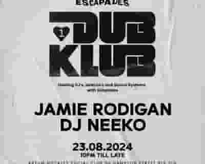 Jamie Rodigan tickets blurred poster image