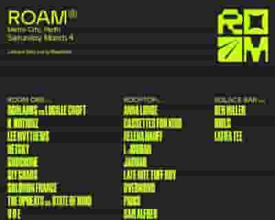 ROAM Festival - Saturday tickets blurred poster image