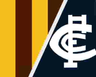 AFL Round 16 - Hawthorn vs. Carlton tickets blurred poster image