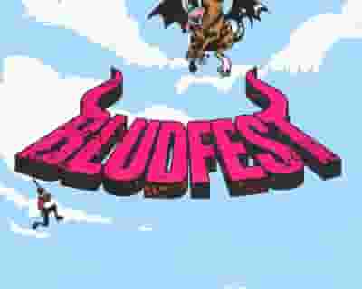 Bludfest tickets blurred poster image