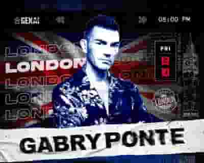Gabry Ponte In Concert tickets blurred poster image