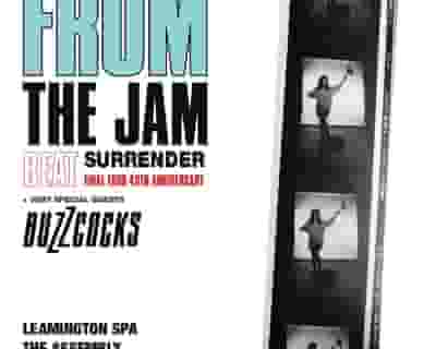 AGMP presents FROM THE JAM + very special guests: BUZZCOCKS tickets blurred poster image