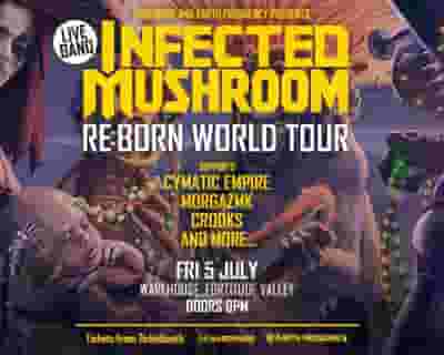 Infected Mushroom tickets blurred poster image