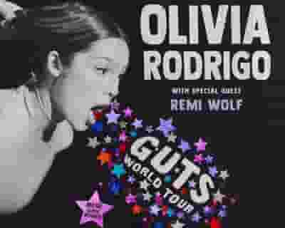 Olivia Rodrigo - GUTS world tour tickets blurred poster image