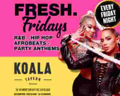 Fresh Fridays tickets blurred poster image