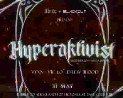 Hyperaktivist tickets blurred poster image
