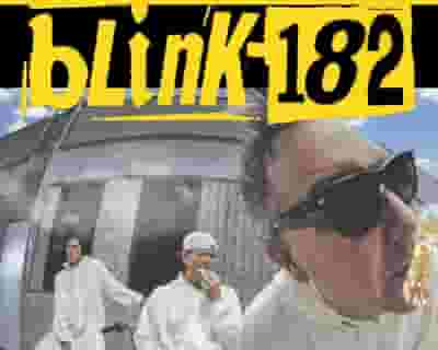 blink-182 tickets blurred poster image