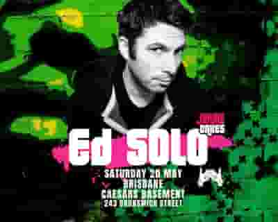 Ed Solo tickets blurred poster image