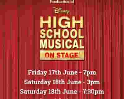 High School Muscial tickets blurred poster image