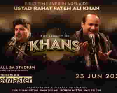 Rahat Fateh Ali Khan tickets blurred poster image