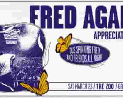 Fred again.. Appreciation Night tickets blurred poster image
