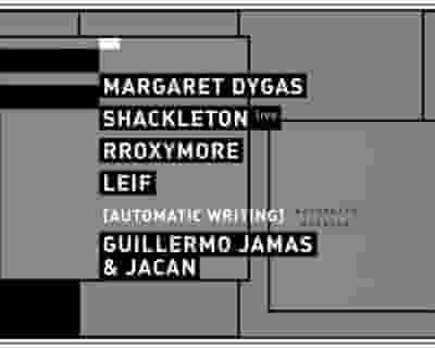 Concrete: Margaret Dygas, Shackleton Live, rRoxymore, Leif tickets blurred poster image