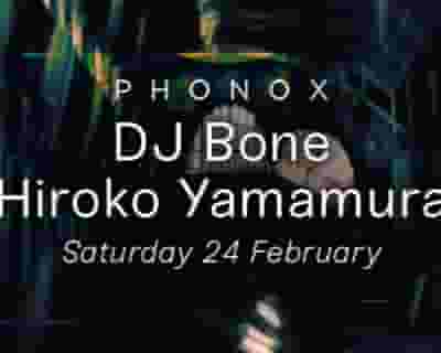 DJ Bone & Hiroko Yamamura tickets blurred poster image