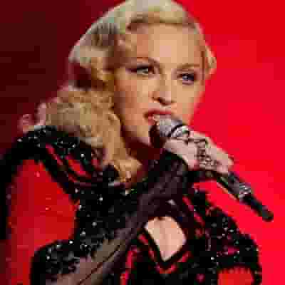 Madonna blurred poster image