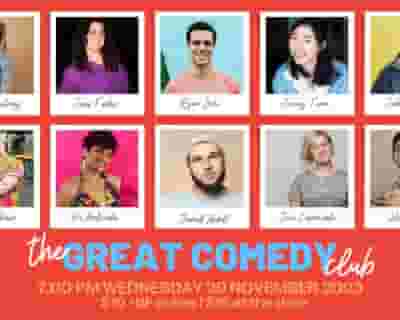The Great Comedy Club tickets blurred poster image