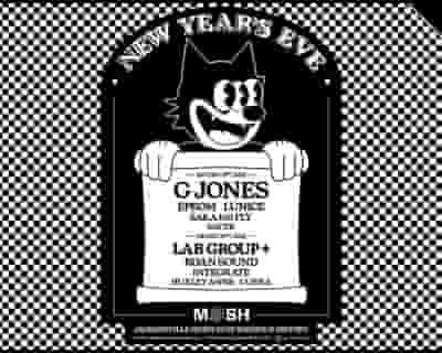 G Jones tickets blurred poster image
