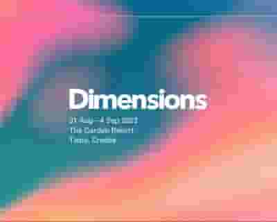 Dimensions Festival 2023 tickets blurred poster image
