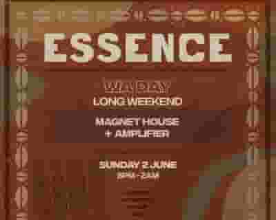 ESSENCE - WA Day Long Weekend 2024 tickets blurred poster image