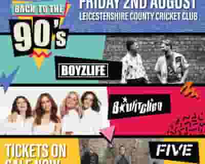 Back to the 90's tickets blurred poster image