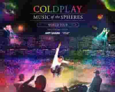 Coldplay | Music of the Spheres Tour tickets blurred poster image