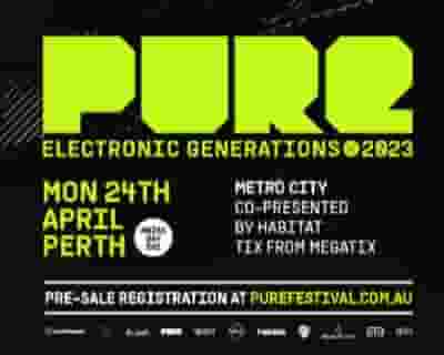 Pure Festival 2023 - Perth tickets blurred poster image