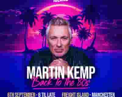 Martin Kemp tickets blurred poster image