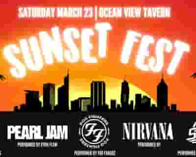 SUNSET FEST NORTH - Tribute Band Festival tickets blurred poster image