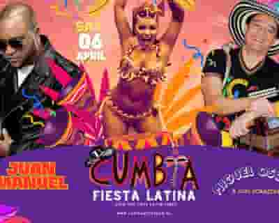 Cumbia Fiesta Latina tickets blurred poster image