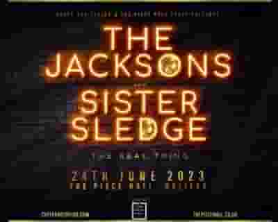 The Jacksons & Sister Sledge tickets blurred poster image
