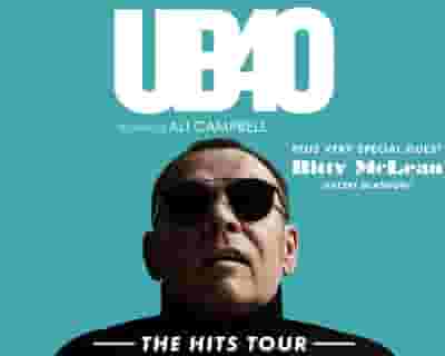 UB40 featuring Ali Campbell tickets blurred poster image