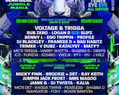 Breakin Science & Jungle Mania NYE Eve All Dayer tickets blurred poster image