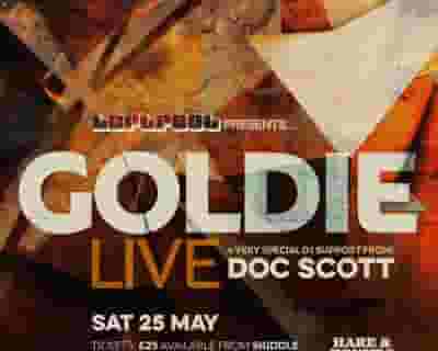 Goldie [Live] tickets blurred poster image