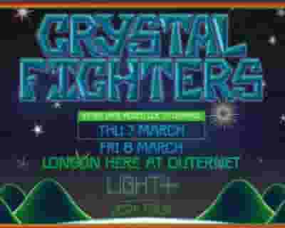 Crystal Fighters tickets blurred poster image