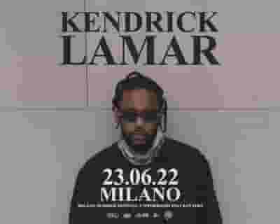 Kendrick Lamar tickets blurred poster image