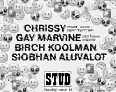 Chrissy - Gay Marvine - Birch Koolman - Siobhan Aluvalot tickets blurred poster image