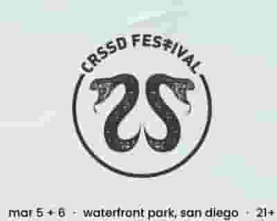 CRSSD Festival 2022 tickets blurred poster image