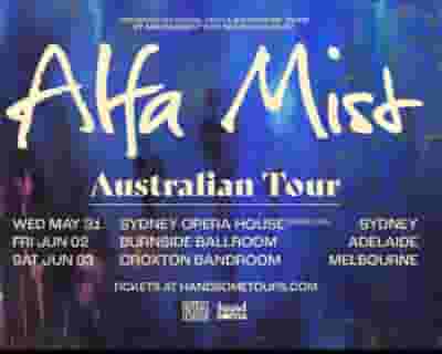Alfa Mist tickets blurred poster image