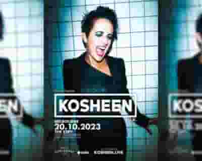Kosheen tickets blurred poster image