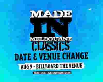 Made In Melbourne tickets blurred poster image