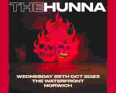 The Hunna tickets blurred poster image