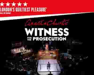 Witness For The Prosecution tickets blurred poster image