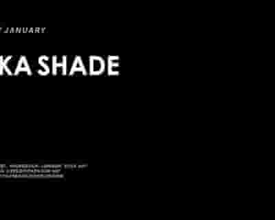Booka Shade tickets blurred poster image