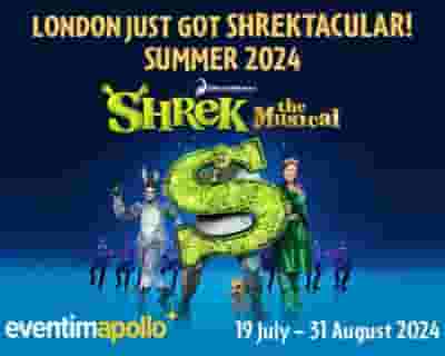 Shrek The Musical tickets blurred poster image