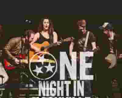 One Night In Nashville tickets blurred poster image