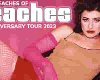 Peaches tickets blurred poster image