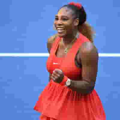 Serena Williams blurred poster image