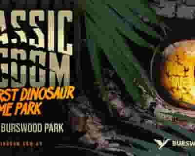 Jurassic Kingdom tickets blurred poster image
